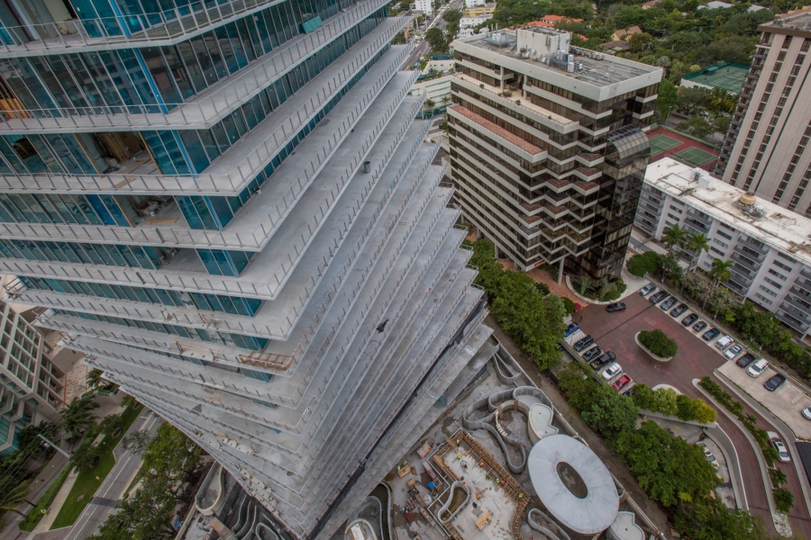 Bjarke Ingels Watches His New Miami Towers Twist Into Shape