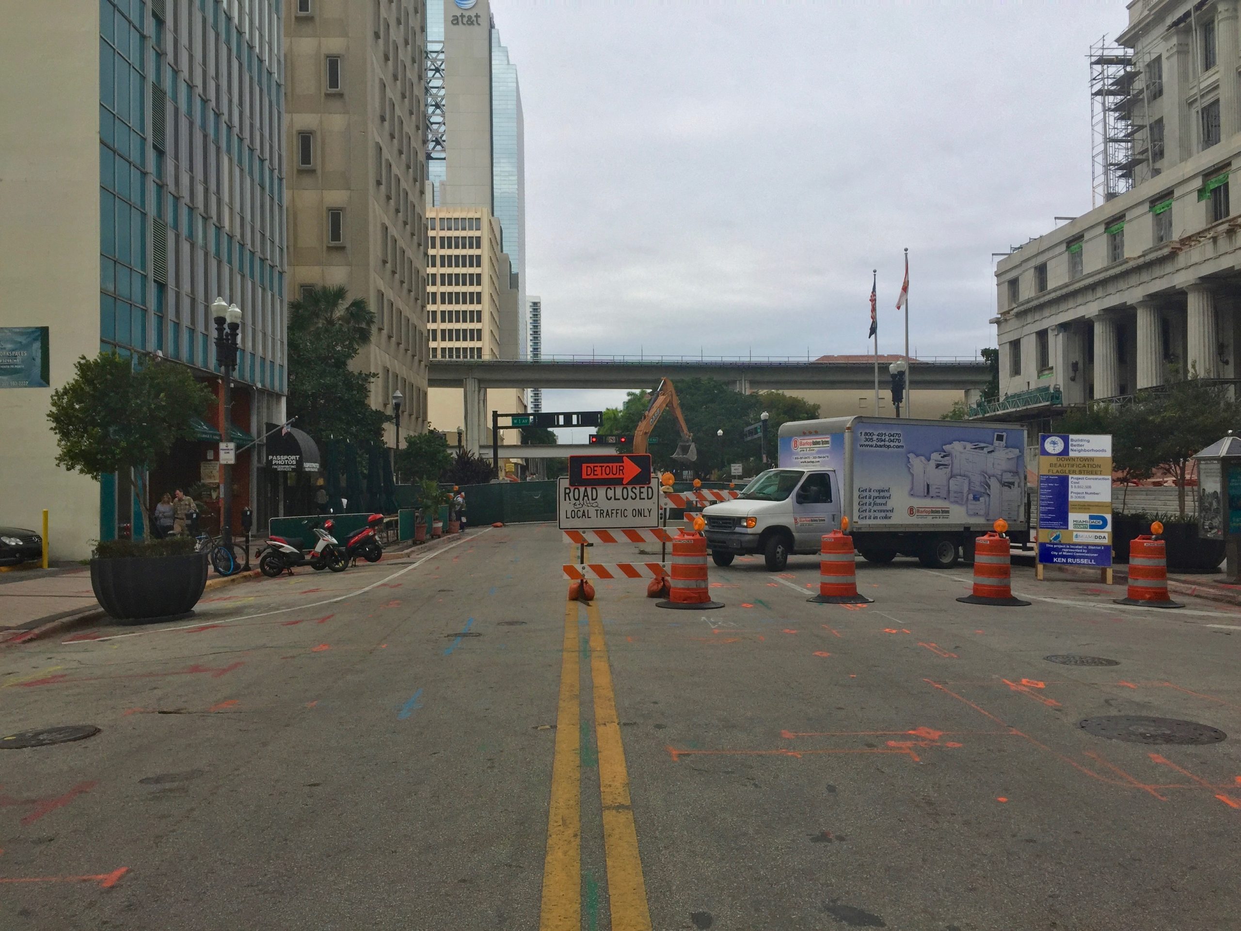 Construction Begins on Flagler Street’s Big Redo