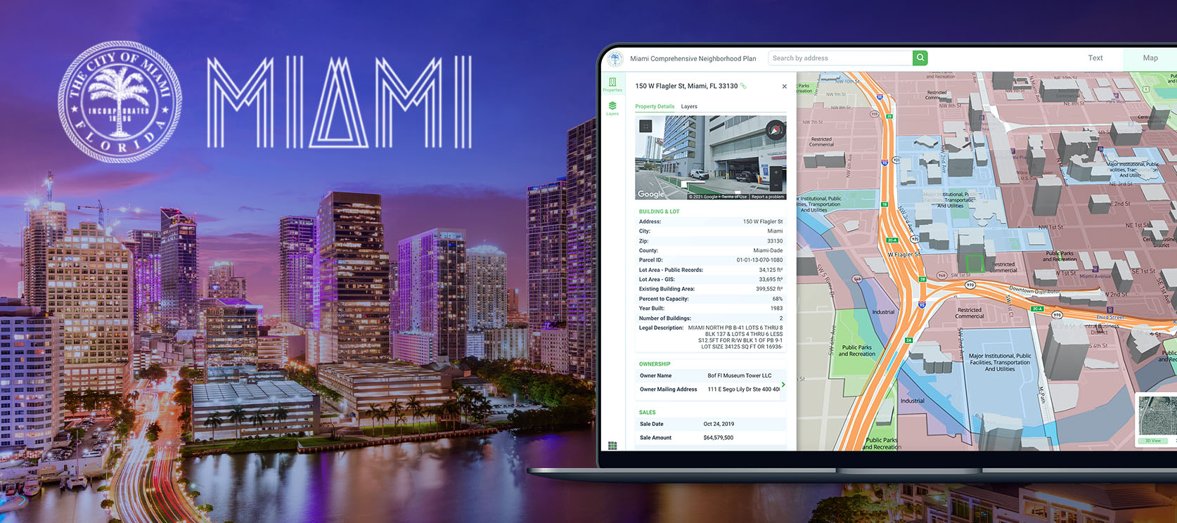 The City of Miami Gives Easy Online Access to Miami Comprehensive Neighborhood Plan With Gridics