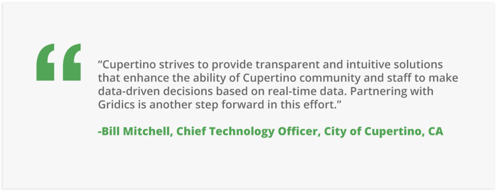 Cupertino, CA Chief Technology Officer quote about Gridics zoning platform