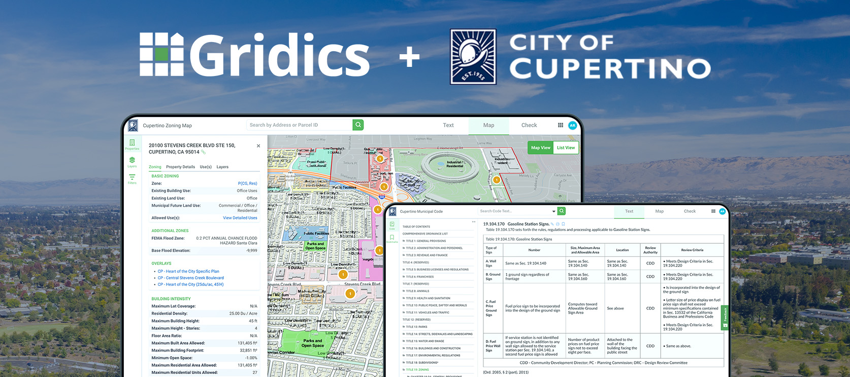 Cupertino is Latest California City to Upgrade Zoning & Planning Tech with Gridics